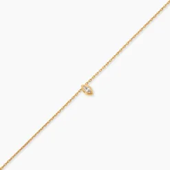 Bracelet Steffie Plaqué Or Jaune Oxyde De Zirconium