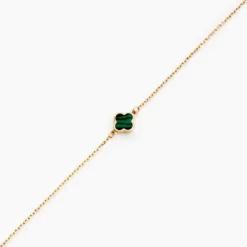 Bracelet Stellya Or Jaune Malachite