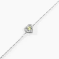 Bracelet Suzon Argent Blanc Oxyde De Zirconium