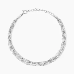 Bracelet Tango Argent Blanc