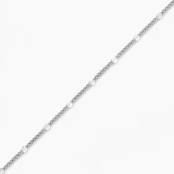 Bracelet Tessie Argent Blanc