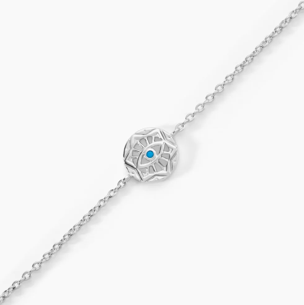 Bracelet Trivia Argent Blanc Oxyde De Zirconium
