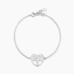 Bracelet Tyfen Argent Blanc