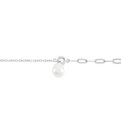 Bracelet Valent Argent Perle De Culture