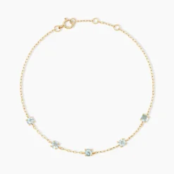 Bracelet Veasna Or Jaune Topaze