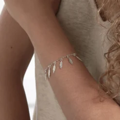 Bracelet Violka Argent Blanc