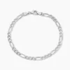 Bracelet Vivian Argent Blanc