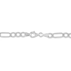 Bracelet Vivian Maille Alternee 1/3 Argent Blanc