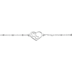Bracelet Zale Argent Blanc