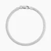 Bracelet Zoubeida Argent Blanc