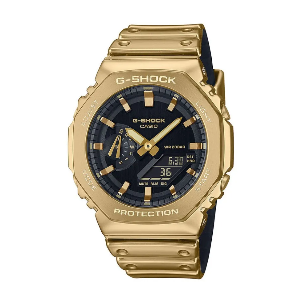 CASIO G-SHOCK Herren Quarzuhr GM-2100YMG-9AER