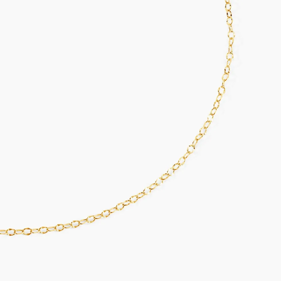 Chaine Or Jaune Pilea