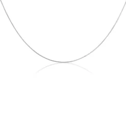 Chaine Tamsina Argent Blanc