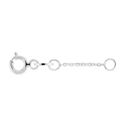 Chainette De Rallonge Or Blanc