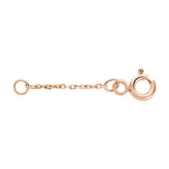 Chainette De Rallonge Or Rose