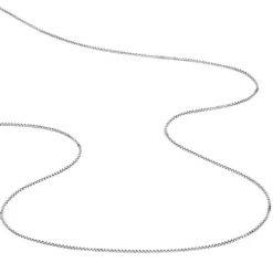 Chaîne Alyze Argent Blanc
