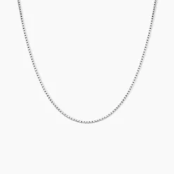 Chaîne Alyze Argent Blanc