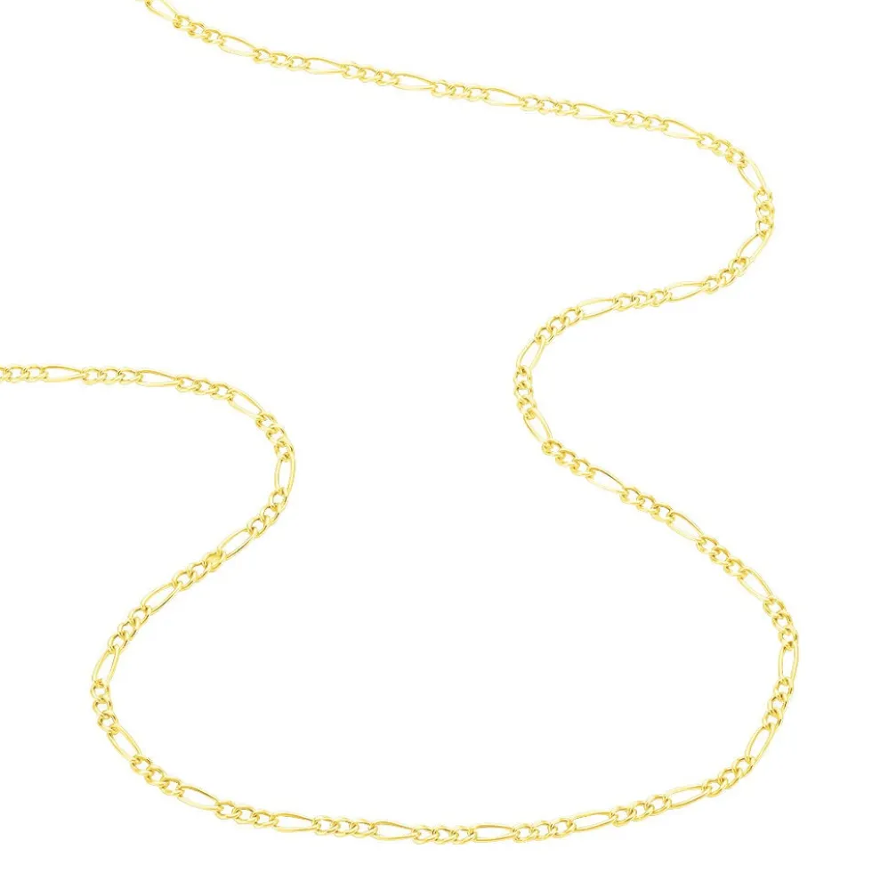 Chaîne Cameo Maille Alternee 1/3 Or Jaune