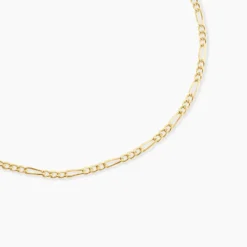 Chaîne Cameo Maille Alternee 1/3 Or Jaune