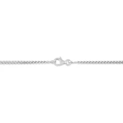 Chaîne Casper Maille Gourmette Argent Blanc