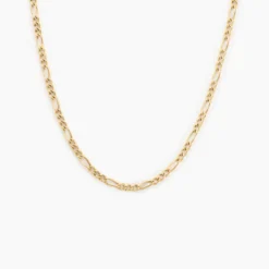 Chaîne Dougou Maille Alternée 1/3 Or Jaune