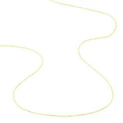 Chaîne Igoa Maille Forçat Diamantee Or Jaune