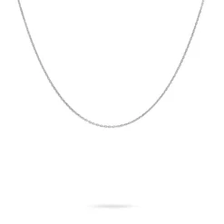 Chaîne Igoa Maille Forçat Diamantee Or Blanc