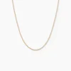 Chaîne Igoa Maille Forçat Diamantee Or Jaune