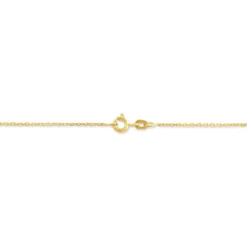 Chaîne Igoa Maille Forçat Diamantee Or Jaune