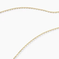 Chaîne Igoa Maille Forçat Diamantee Or Jaune