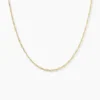 Chaîne Imanie Maille Singapour Or Jaune