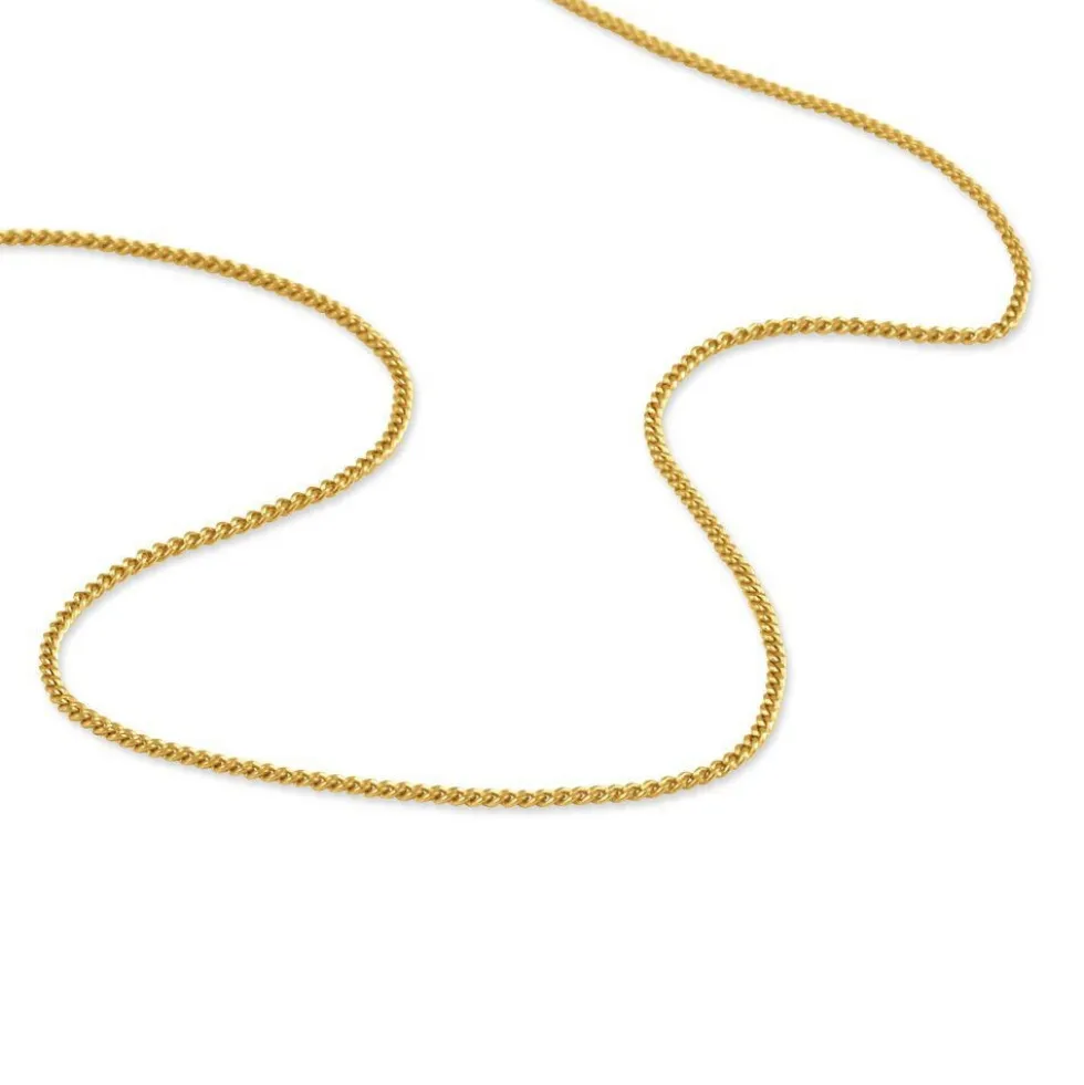 Chaîne Iris Maille Gourmette Or Jaune