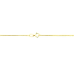 Chaîne Ixia Maille Gourmette Diamantee Or Jaune