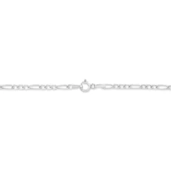 Chaîne Judicaelle Maille Alternée 1/3 Or Blanc