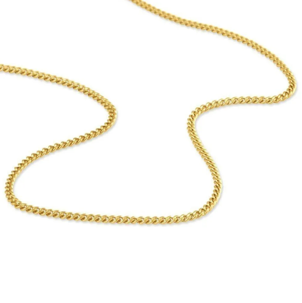 Chaîne Maille Gourmette Or Jaune