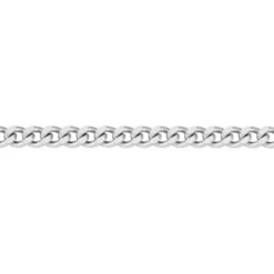 Chaîne Nairi Maille Gourmette Argent Blanc