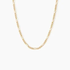 Chaîne Valene Maille Alternée 1/3 Or Jaune