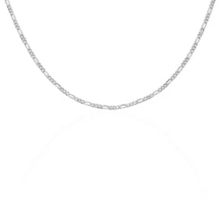 Chaîne Vivian Argent Blanc