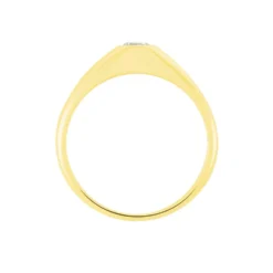 Chevaliere Maxime Or Jaune Oxyde