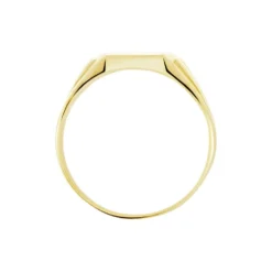 Chevalière Goliath Carree Diamantee Or Jaune
