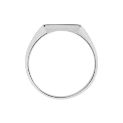 Chevalière Henry Argent Blanc