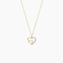 Collier Abena Or Jaune Diamant