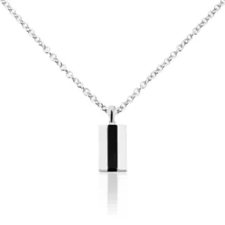 Collier Acier Vieillit Bedirhan Agate