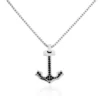 Collier Acier Vieillit Tanagra Oxydes De Zirconium