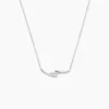 Collier Ainhoa Or Blanc Diamant