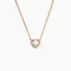 Collier Alais Plaqué Or Jaune Oxyde De Zirconium