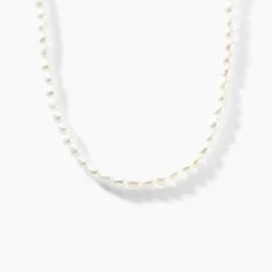 Collier Alceste Or Jaune Perle De Culture