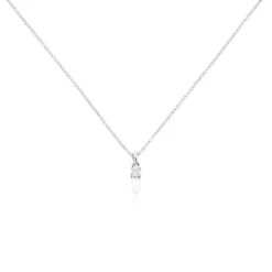 Collier Alexandra Or Blanc Diamant