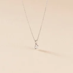 Collier Alexandra Or Blanc Diamant