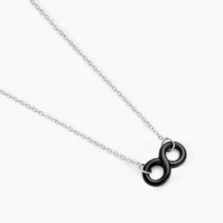 Collier Alicia Argent Blanc Céramique